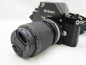 20-1683 【中古】 Nikon ニコン F フォトミックFTN フィルムカメラ ブラック ボディ レンズ Zoom-NIKKOR 35-105mm 1：3.5-4.5 723万番台