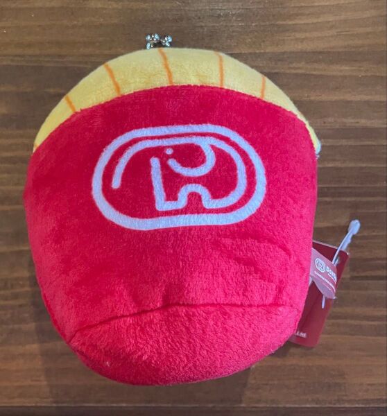 ドムドムハンバーガー ぬいぐるみがまぐち ポテト