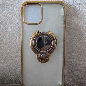 iPhoneケース 5.4インチ対応 iPhone12mini用 ゴールド