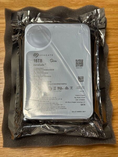 新品未使用品 Seagate 3.5 SATA HDD 16TB ST16000DM001 14TB 12TBお探しの方にも
