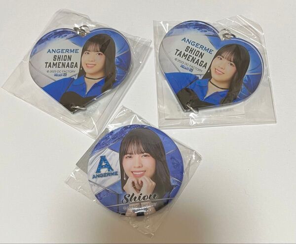 モバガチャ アンジュルムBIG LOVE 竹内朱莉 FINAL LIVE 為永幸音 缶バッジ アクリルキーホルダー ハロプロ