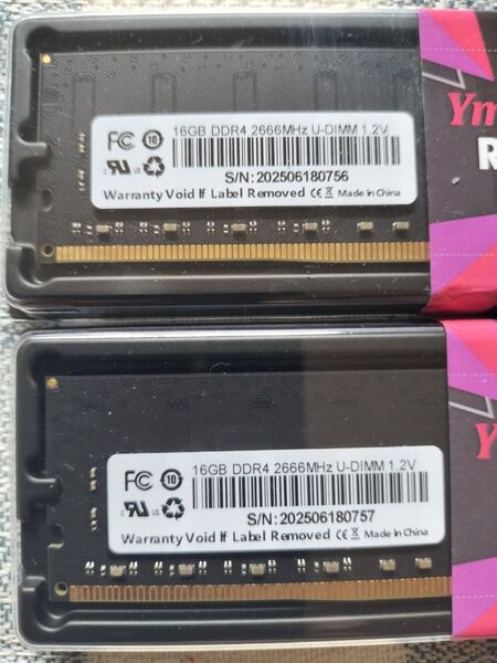 DDR4-2666 16GB×4枚 (64GB)