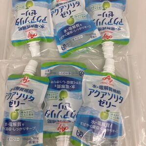 味の素 アクアソリタゼリー りんご風味 6個セット
