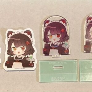 にじさんじ チョコエッグ 戌亥とこ アクリルスタンド シール 2個セット