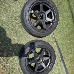 RAYS TE37SONIC 16インチ 8J+35 2本セット PCD100