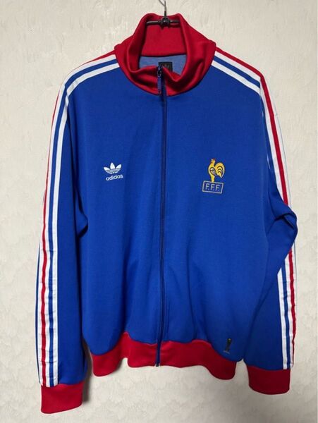 adidas アディダス フランス代表 トラックジャケット 2XL 中国製 美品