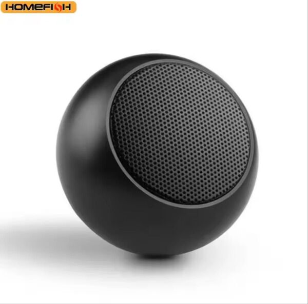 【新品未使用】Bluetooth付きおしゃれミニワイヤレススピーカー BLACK