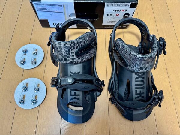 FLUX PR スノーボード ビンディング ブラック Mサイズ 美品