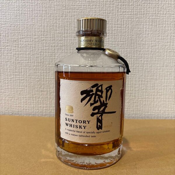 サントリー ウイスキー 響 向獅子 金キャップ 裏ゴールドラベル 古酒 SUNTORY WHISKY HIBIKI 未開封