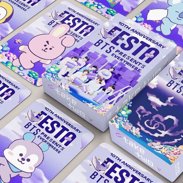 【ロモカード55枚】BTSトレカ FESTA 防弾少年団 K-POP