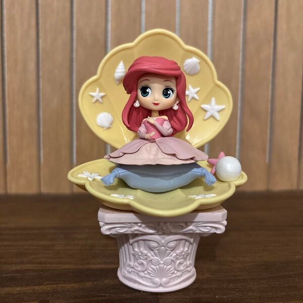 ディズニー プリンセス アリエル フィギュアQposket stories 貝殻