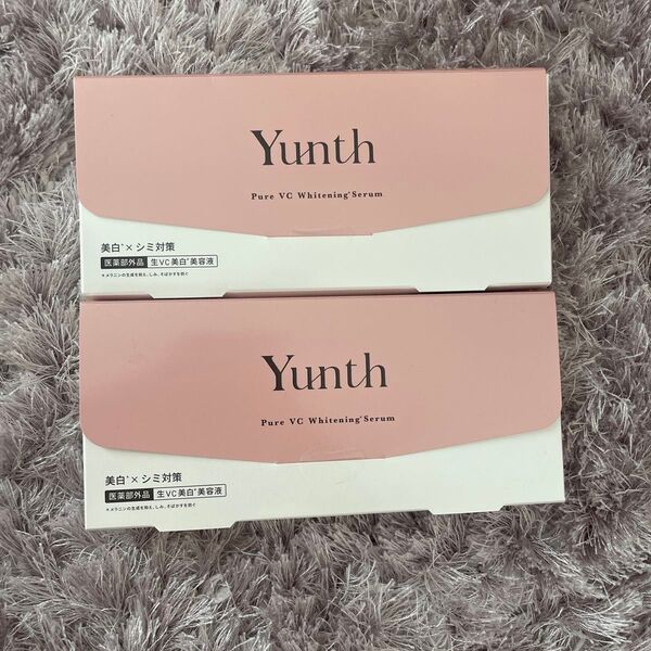 新品未使用 28包 ユンス Yunth 生ビタミンC美白美容液 薬用ホワイトニングエッセンス