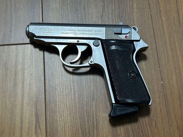 マルゼン ワルサー PPK/S ガスブローバック ステンレスモデル