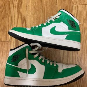 NIKE AIRJORDAN1 MID "ラッキーグリーン" 27.5cm
