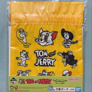 トムとジェリー 一番くじ G賞 巾着ポーチ