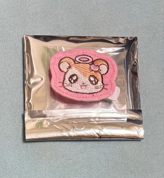 キャラ福くじ とっとこハム太郎 E賞 ワッペンバッジ ハム太郎