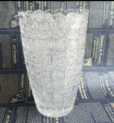 ガラス細工 花瓶 フラワーベース 花器 クリスタルガラス ガラス クリスタル ガラス工芸 クリスタル花瓶