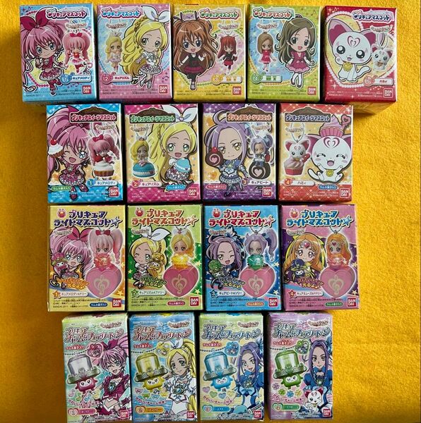☆スイートプリキュア ♪ マスコット 17個セット 未開封☆食玩