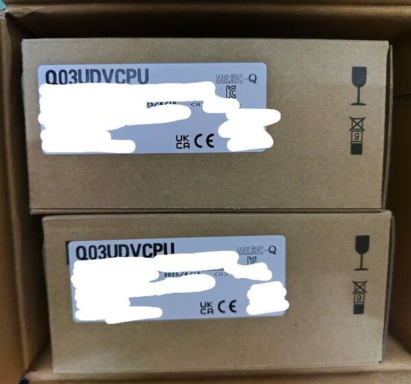 三菱Q03UDVCPU 新品未開封 2個セット