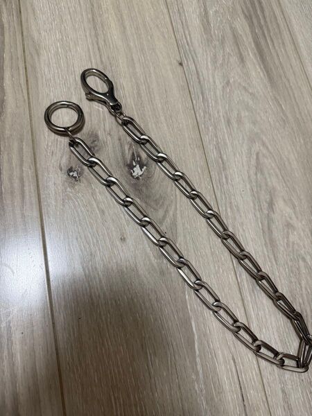 Balenciaga シルバー ウォレットチェーン