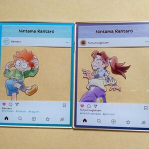 忍たま乱太郎 アクリルトレカプレート インスタ風 猪名寺乱太郎 山田利吉