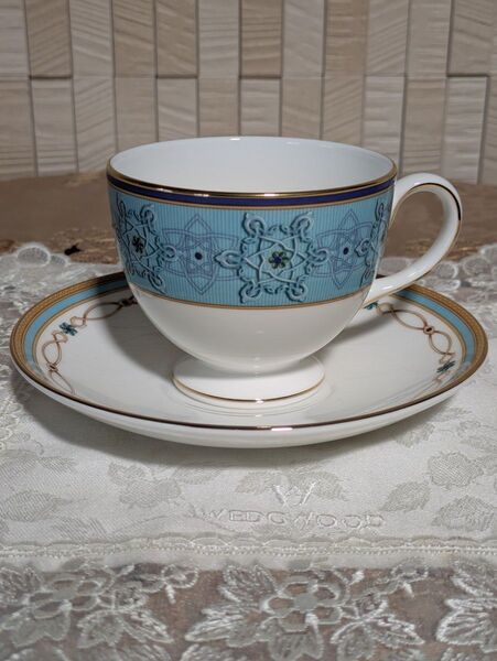 WEDGWOOD Turquoise Jewel カップ&ソーサー Lee