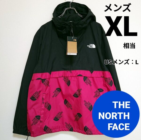 THE NORTH FACE ノースフェイス アノラック ジャケット メンズ XL相当 ピンク