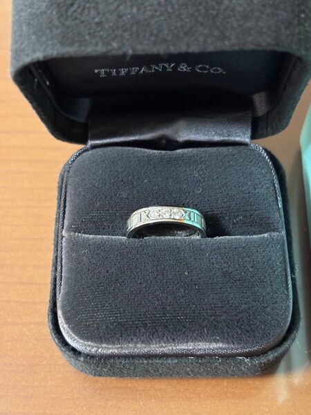 【TIFFANY&Co. 】ティファニー3Pダイヤモンド リング★K18★10号