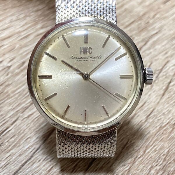 美品 動作良好 IWC シャフハウゼン オールドインター 手巻き フルオリジナル