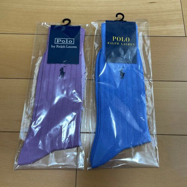 靴下 ポロ ラルフローレン 2足セット 25-27cm POLO ショート 薄手