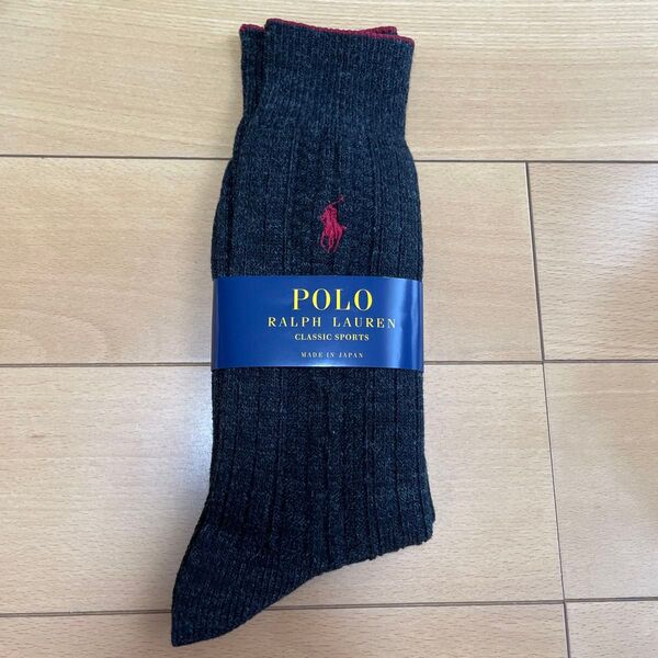 靴下 ポロ ラルフローレン 25-27cm POLO ソックス 冬
