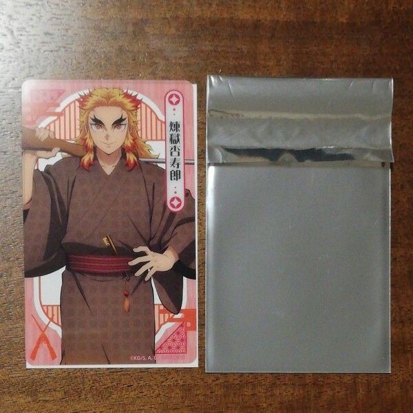 煉獄杏寿郎 鬼滅の刃 漆ノ章 ナムコ キャンペーン 特典 クリアシート 等身