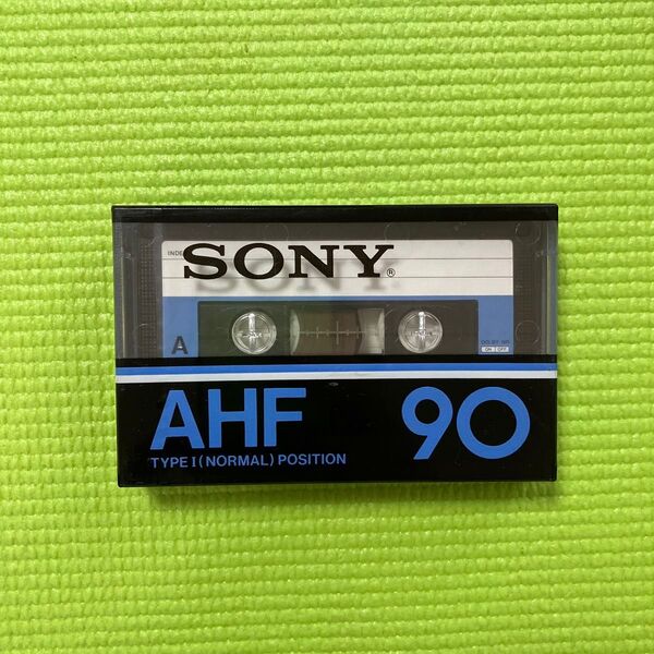 SONY AHF 90分TYPEⅠノーマルカセットテープ1本