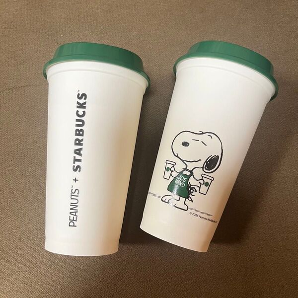 新品未使用 PEANUTS リユーザブルカップ 473ml スターバックス スタバ STARBUCKS スヌーピー SNOOPY