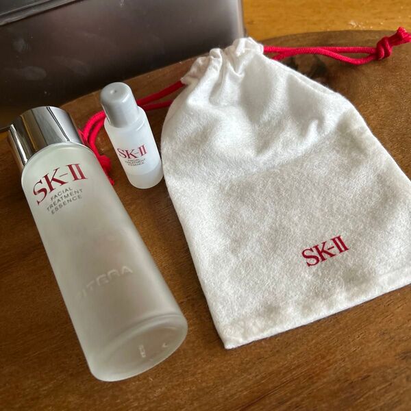 SK-II フェイシャルトリートメントエッセンス 75ml 空瓶 10ml サンプル ポーチ 化粧水