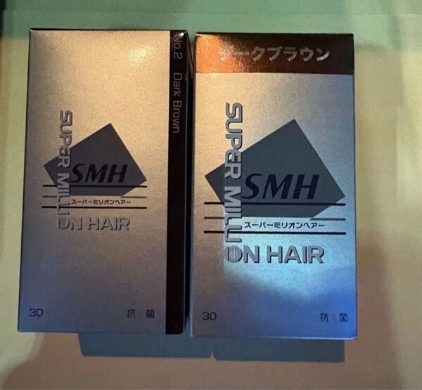 2箱スーパーミリオン30G4800 ルアン(株) No.2ダークブラウン 容量30g