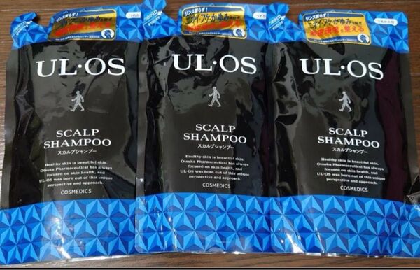 UL-OS スカルプシャンプー 420ml 詰め替え ×3ウルオス ウルオス UL OS スカルプシャンプー1-3