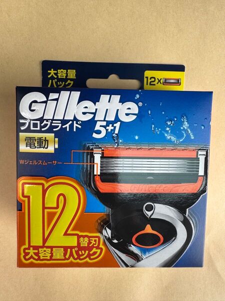 P&G ジレット プログライド パワー 電動 替刃 12個 カミソリ替え刃 1個