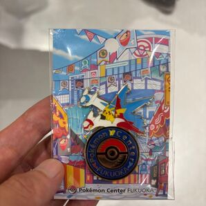 ポケモンセンターフクオカ ロゴピンズ