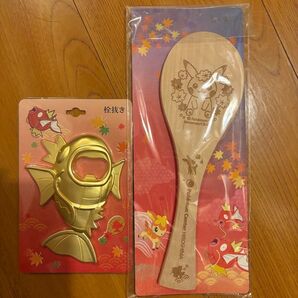 コイキング 栓抜き&ポケモンセンター ヒロシマ 広島 しゃもじ