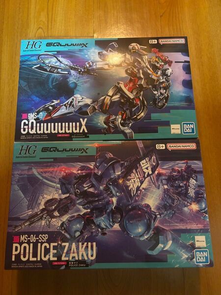 HG 1/144 ジークアクス&軍警ザク 新品