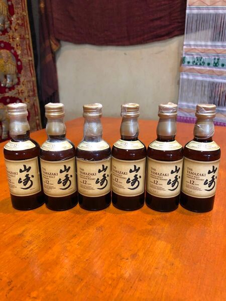 サントリー 山崎12年 50ml ミニボトル 6本セット
