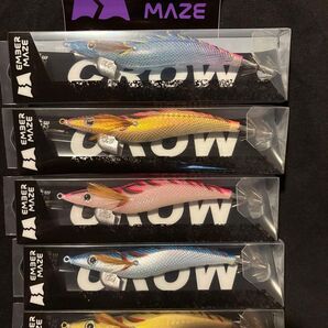 ☆★EMBER MAZE CROW エンバーメイズ クロウ 3.5号 5本セット ステッカー付★☆【新品未使用】