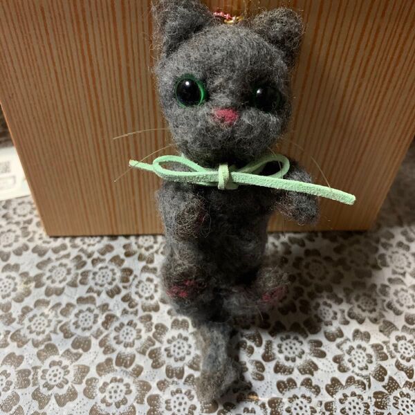 羊毛フェルト猫ちゃん