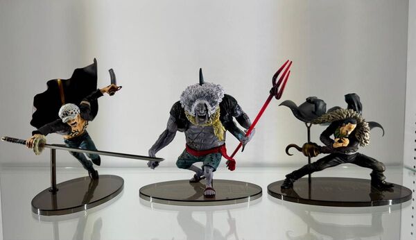ロー クロコダイル ホーディジョーンズ ワンピース フィギュア 3体セット 造形王 開封品