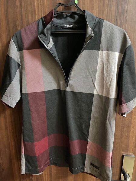BURBERRY BLACK LABEL ハーフジップシャツ クレストブリッジ Tシャツ 完売品