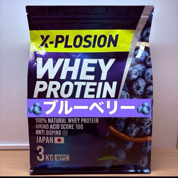 エクスプロージョン プロテイン ブルーベリー味 3kg