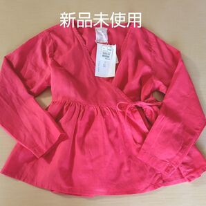 So Weave a story ブラウス トップス ペプラム レッド 新品未使用