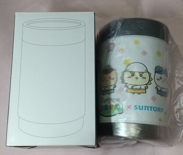 懸賞・当選品・サントリー ちいかわ 缶ホルダー兼 タンブラー 集合 1個★新品未使用 非売品