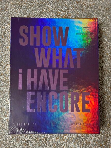 IVE DVD kit SHOW WHAT I HAVE encore トレカ抜き